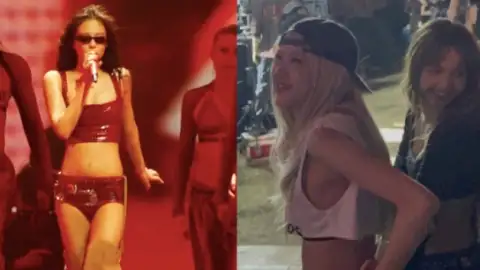 Jennie, do Blackpink, faz estreia solo no Coachella e conta com apoio de Lisa e Rosé na plateia