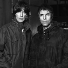 Liam Gallagher and John Squire